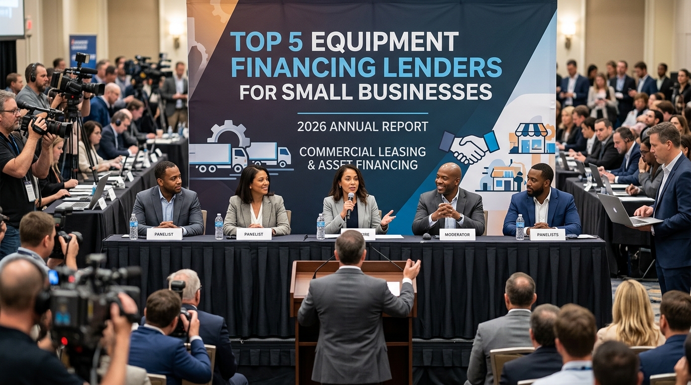 Illustration: Top 5 Equipment Financing Lenders for Small Businesses in 2026